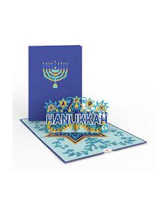 Love-Pop 3D Card - Happy Hanukkah